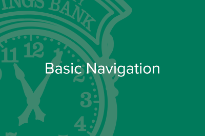 Basic Navigation