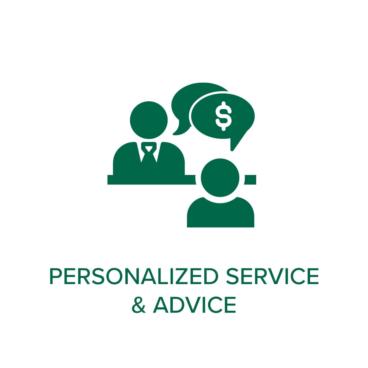 Personalized service & advice