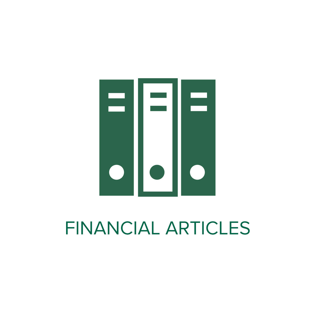 Financial articles icon
