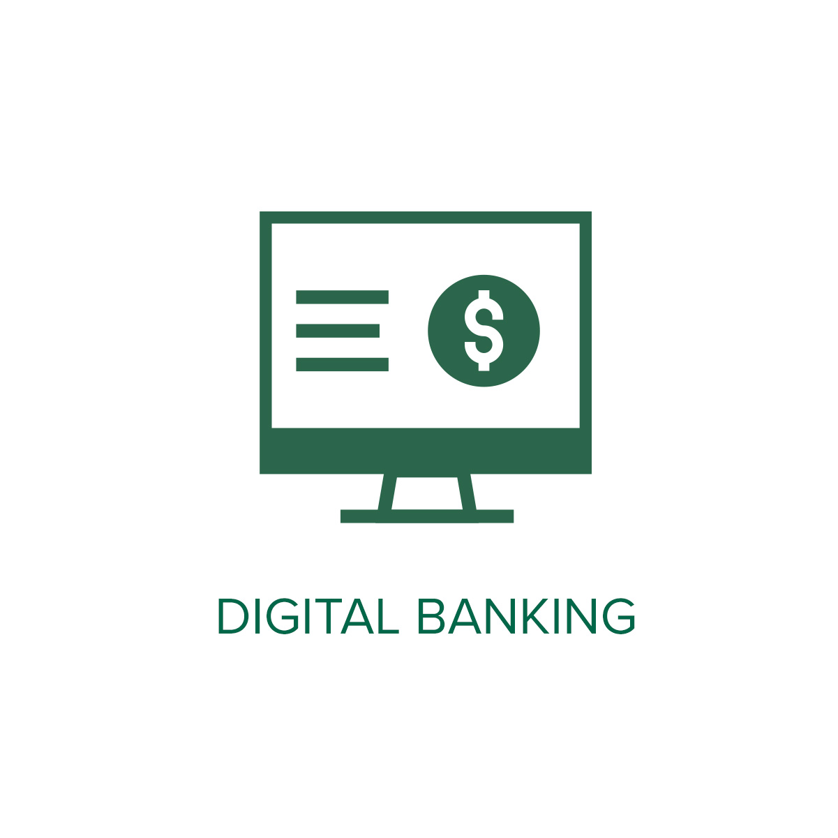 digital banking icon